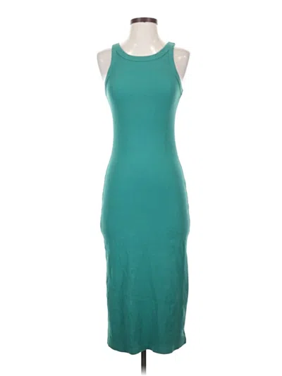 Pre-owned Mother Casual Dress In Teal