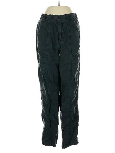 Pre-owned Mother Casual Pants In Black