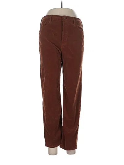 Pre-owned Mother Casual Pants In Brown