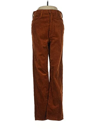 Pre-owned Mother Casual Pants In Brown