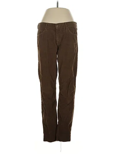 Pre-owned Mother Casual Pants In Brown