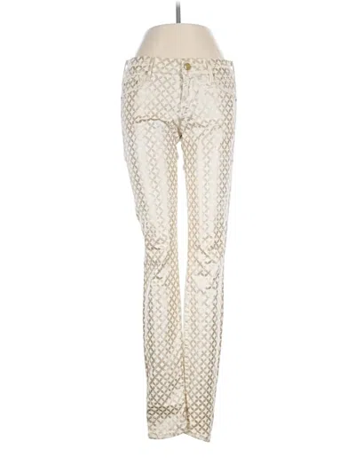 Pre-owned Mother Casual Pants In Gold