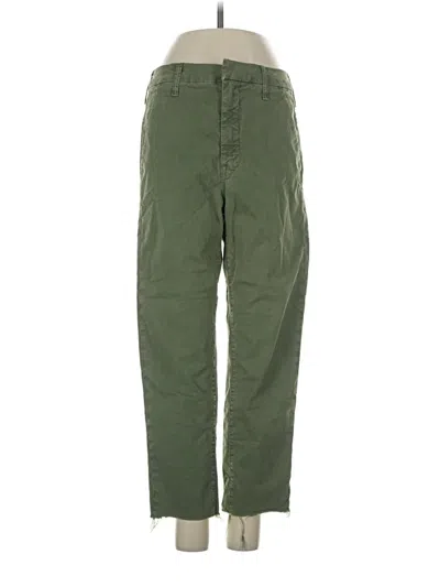 Pre-owned Mother Casual Pants In Green