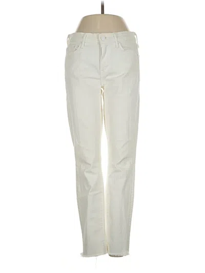 Pre-owned Mother Casual Pants In Ivory