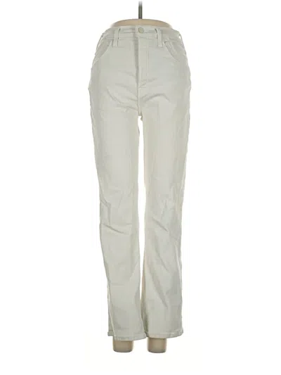 Pre-owned Mother Casual Pants In Ivory