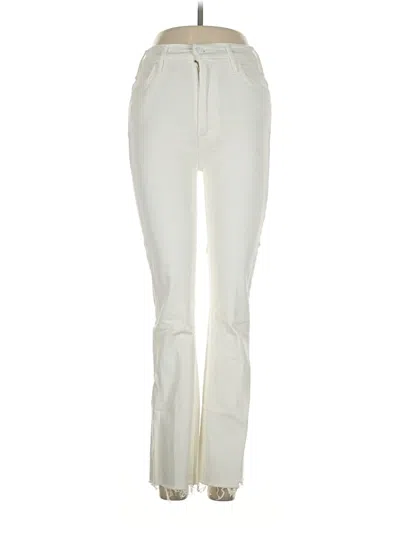 Pre-owned Mother Casual Pants In Ivory