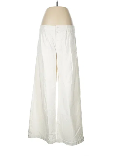 Pre-owned Mother Casual Pants In Ivory