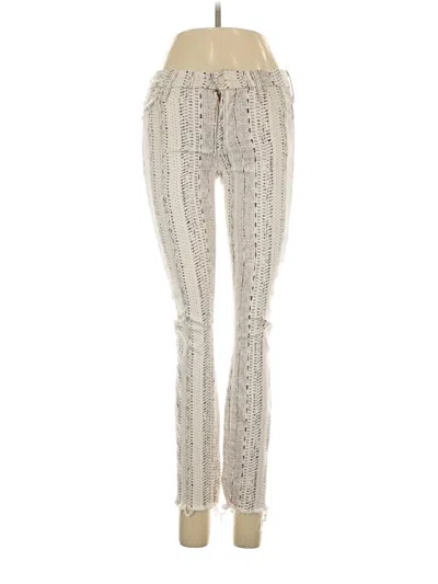 Pre-owned Mother Casual Pants In Ivory