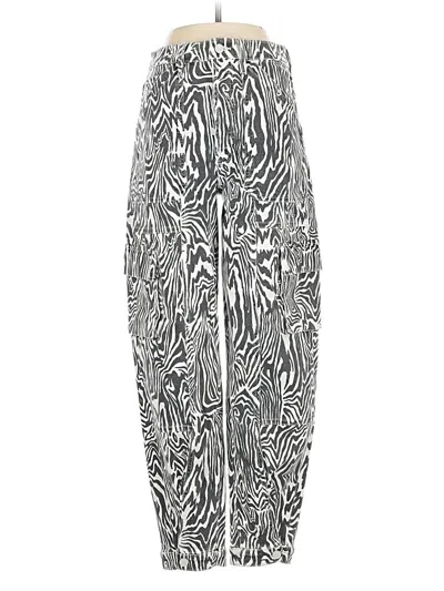 Pre-owned Mother Casual Pants In Silver