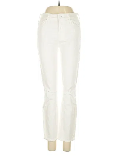 Pre-owned Mother Casual Pants In White