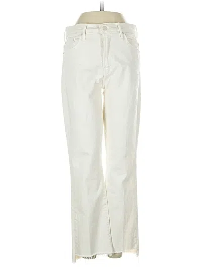 Pre-owned Mother Casual Pants In White