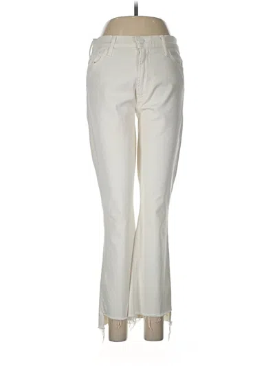 Pre-owned Mother Casual Pants In White