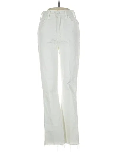 Pre-owned Mother Casual Pants In White