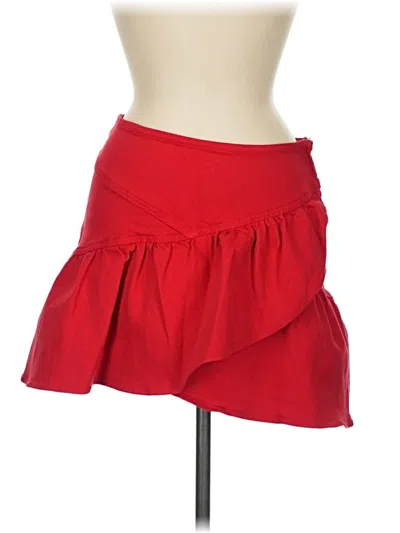 Pre-owned Mother Casual Skirt In Red