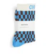 Mother Baby Steps Check Urself Socks