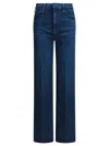 Mother Classic Straight-leg Jeans With Subtle Fading In Blue