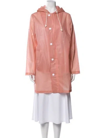 Pre-owned Mother Coat In Pink