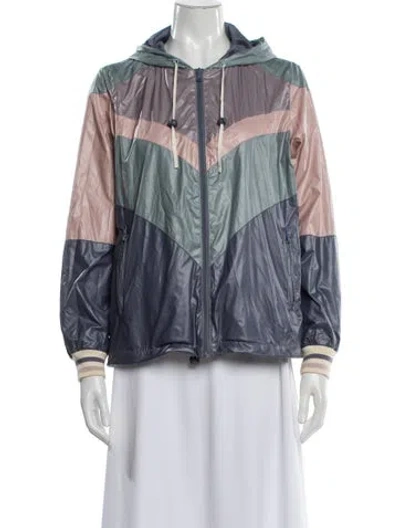 Pre-owned Mother Colorblock Pattern Jacket In Multi