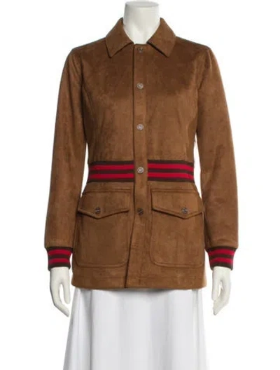 Pre-owned Mother Colorblock Pattern Utility Jacket W/ Tags In Multi