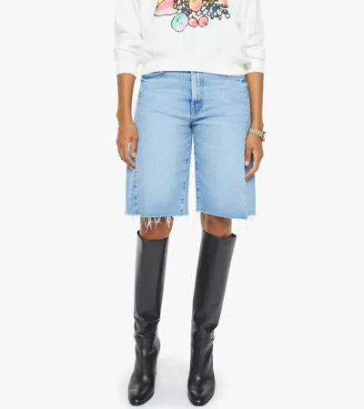 Mother Concert Sweatshirt In Eat Fruit In Blue