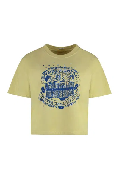 Mother Cotton Crew-neck T-shirt