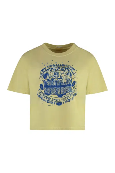 MOTHER COTTON CREW-NECK T-SHIRT