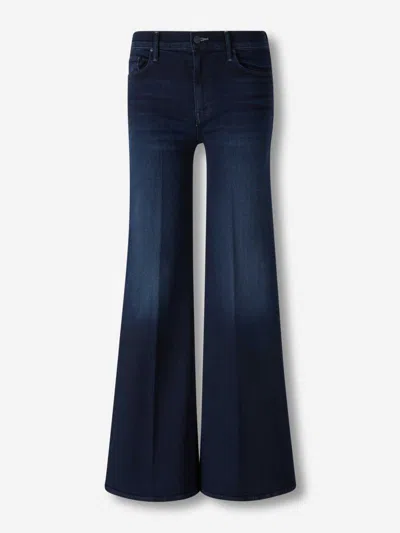 MOTHER MOTHER COTTON FLARED JEANS