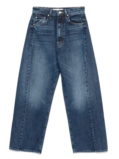 Mother Cotton Jeans In Blue