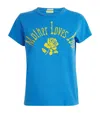 Mother The Boxy Goodie Goodie Loves T-shirt In Blue