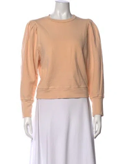 Pre-owned Mother Crew Neck Long Sleeve Sweatshirt In Neutral