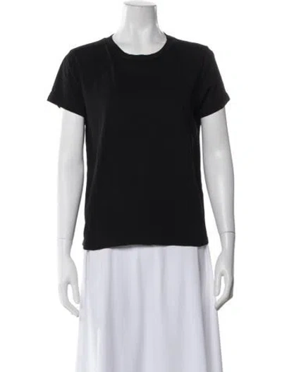 Pre-owned Mother Crew Neck Short Sleeve T-shirt In Gray