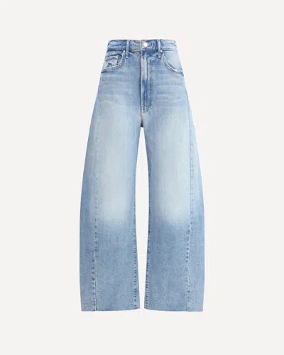 Mother The Half Pipe Ankle Frayed Jeans In Multi