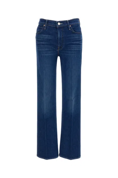 Mother Dark Blue Bootcut High Rise Jeans