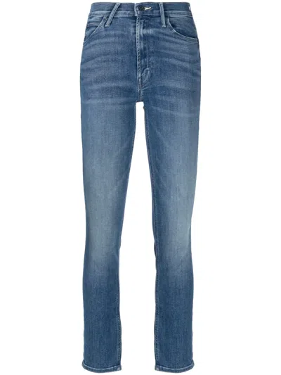MOTHER DAZZLER MID-RISE SLIM-CUT JEANS