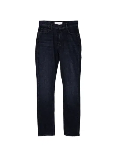 Mother Dazzler Skimp Mid-rise Jeans In Multi