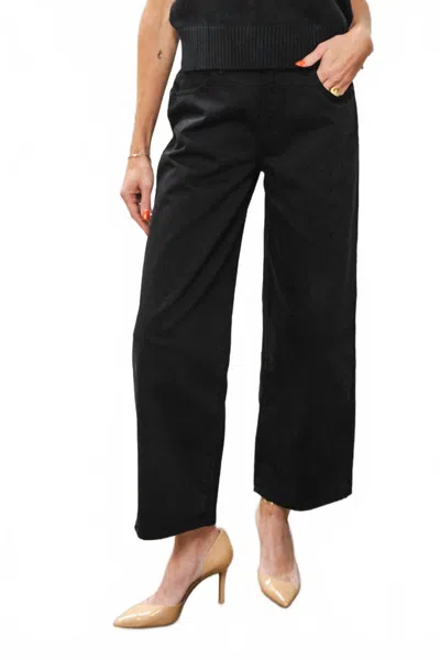 Mother Delinquent Flood Jeans In Pirate Black