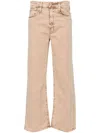 Mother The Dodger Ankle Jeans In Neutral