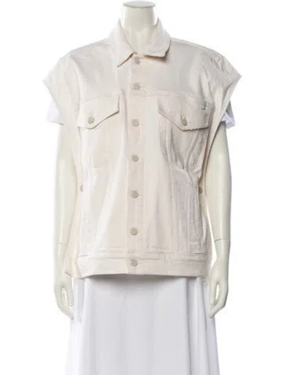 Pre-owned Mother Denim Jacket W/ Tags In Neutral