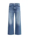 Mother Denim Jeans In Blue