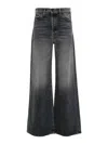 Mother Grey The Ditcher Roller Sneak Jeans In Blue