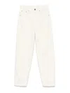 Mother Vaqueros Rectos - Blanco In White