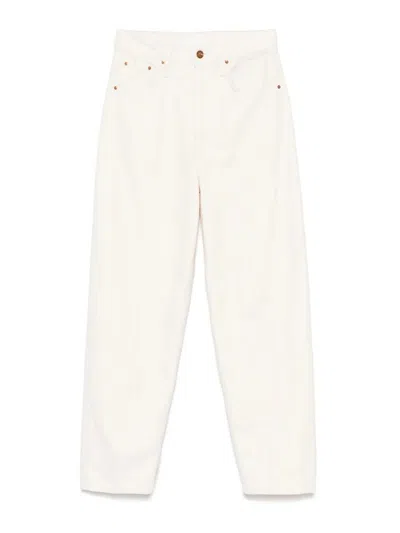 Mother Denim Jeans In White
