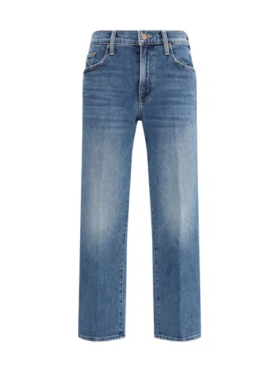 Mother Denim Rambler Jeans In Blue