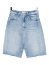 Mother Denim Shorts In Blue