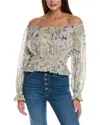 Mother The Long Sleeve Doll Face The Lions Share Shirt (also In X, M,l, Xl) In Beige