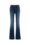Mother 'the Doozy' Blue Flared Jeans In Blue