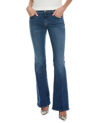 Mother The Weekender Fray Walking On Coals Jean In Blue