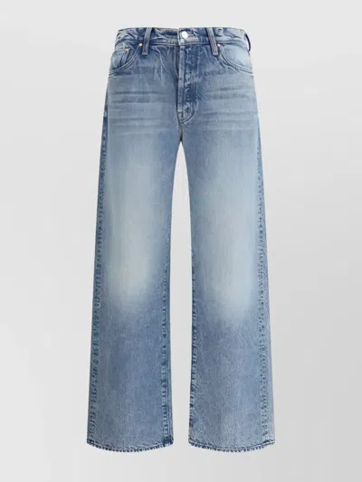 MOTHER DENIM TROUSERS WITH WIDE LEG SILHOUETTE