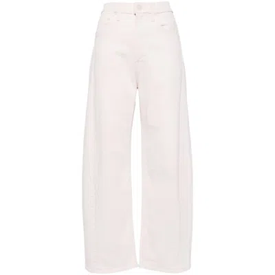 Mother Denim White In Multi