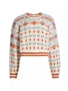 Mother The Long Drop Pullover In Multi